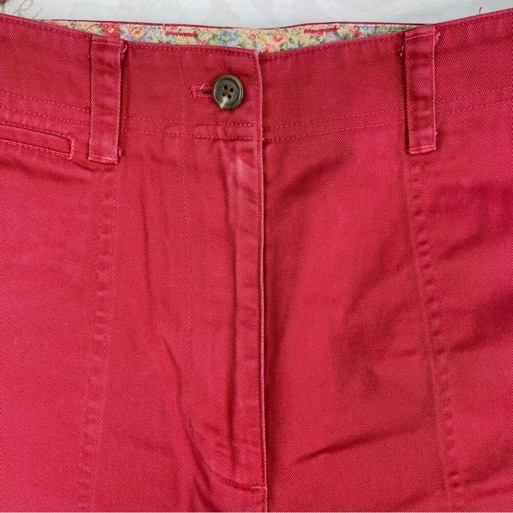 Lauren Ralph Lauren Dark Rose Flat Front Shorts Size 8 - Picture 4 of 13